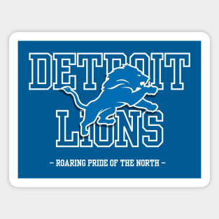 Detroit Lions Roaring Pride of the North Magnet